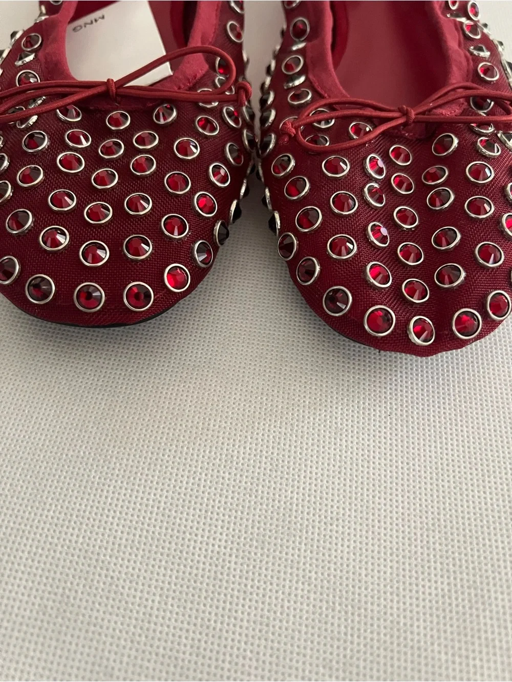 Mango burgundy ballet